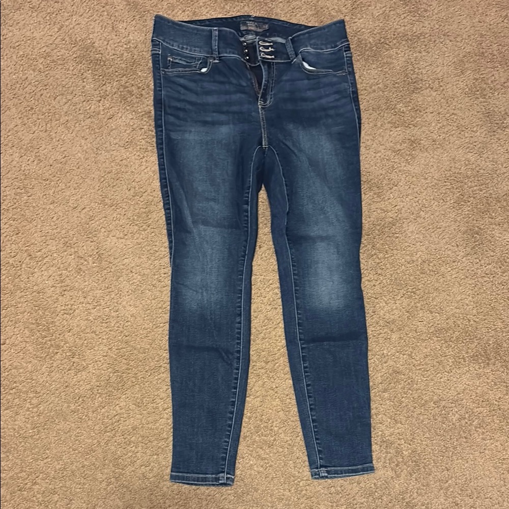 Women's Blue Skinny Jeans
